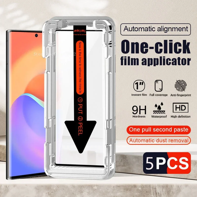 Oppo A78 - 5 個の強化ガラスフィルム OPPO A77S A98 A80