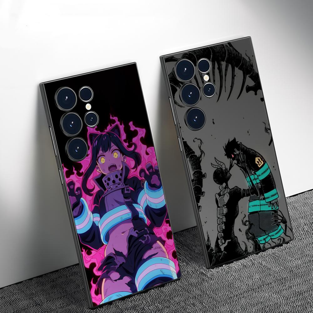 Samsung Galaxy S25 - アニメ F-ファイアーフォース電話ケースサムスンギャラクシー S26 S25 S24 S22