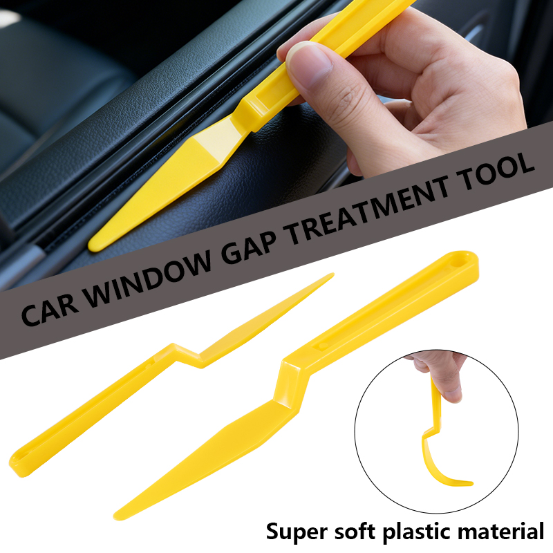 Flexible Tpu Film - ロングハンドルフレキシブルマイクロスクイジー 車用フィルム施工 PPF エッジタッキング コーナースクレーパー 自動車窓フィルムステッカー施工ツール