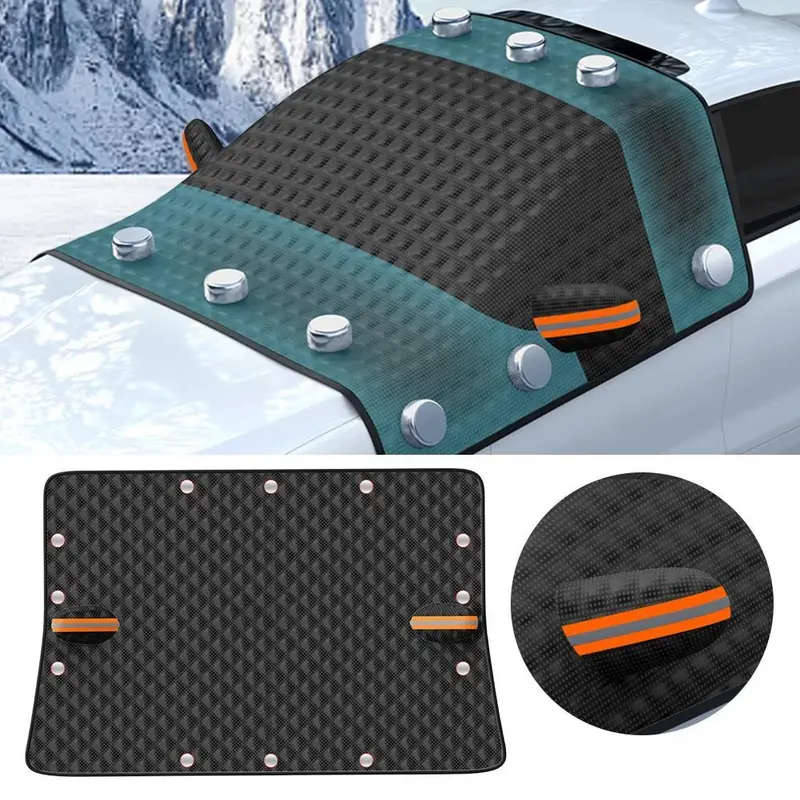 1-2 個フロントガラスカバー車肥厚磁気雪サンシェード防霜ハ - Glass Protector Auto のレビューと価格