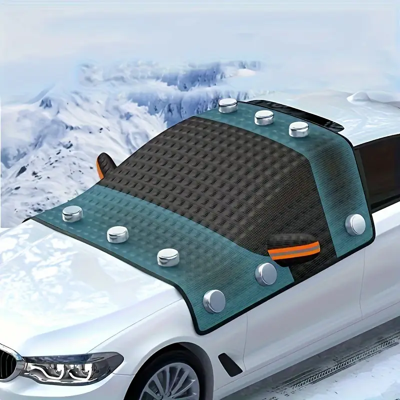 1-2 個フロントガラスカバー車肥厚磁気雪サンシェード防霜ハ - Glass Protector Auto のレビューと価格