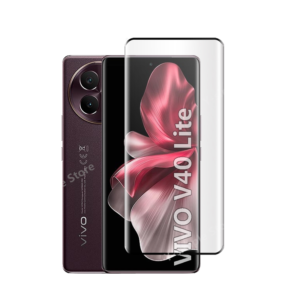 vivo V40 Lite用3+3曲面強化ガラススクリーンプ - Vivo V40 のレビューと価格