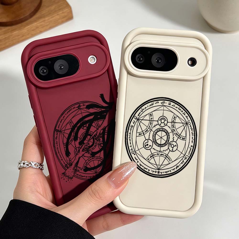鋼の錬金術師ファッション電話ケース Google ピクセル  - Google Pixel 8A のレビューと価格