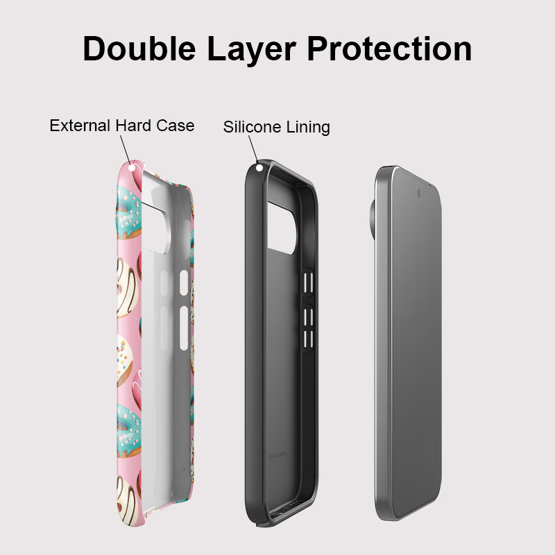 Fcicicase 2 in 1 デュアルレイヤー携帯電話ケ - Google Pixel 9 のレビューと価格