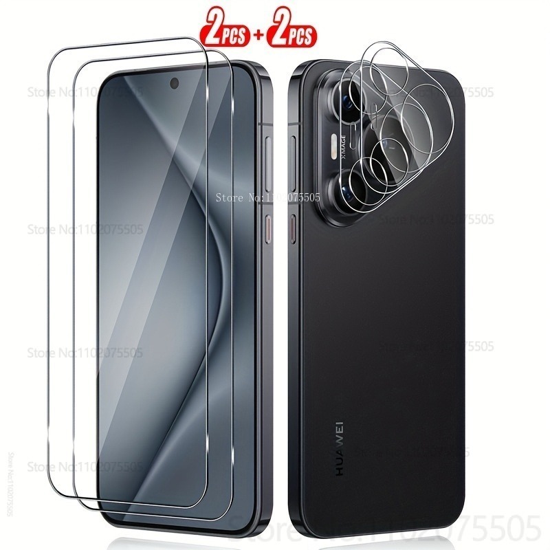[4-in-1] 2 個のフルカバー強化ガラス + 2 個の - Huawei Pura 70 のレビューと価格