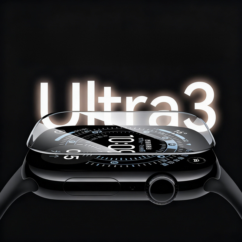 Apple Watch Ultra 3 49mm用スクリーン - Glass Protector Auto のレビューと価格
