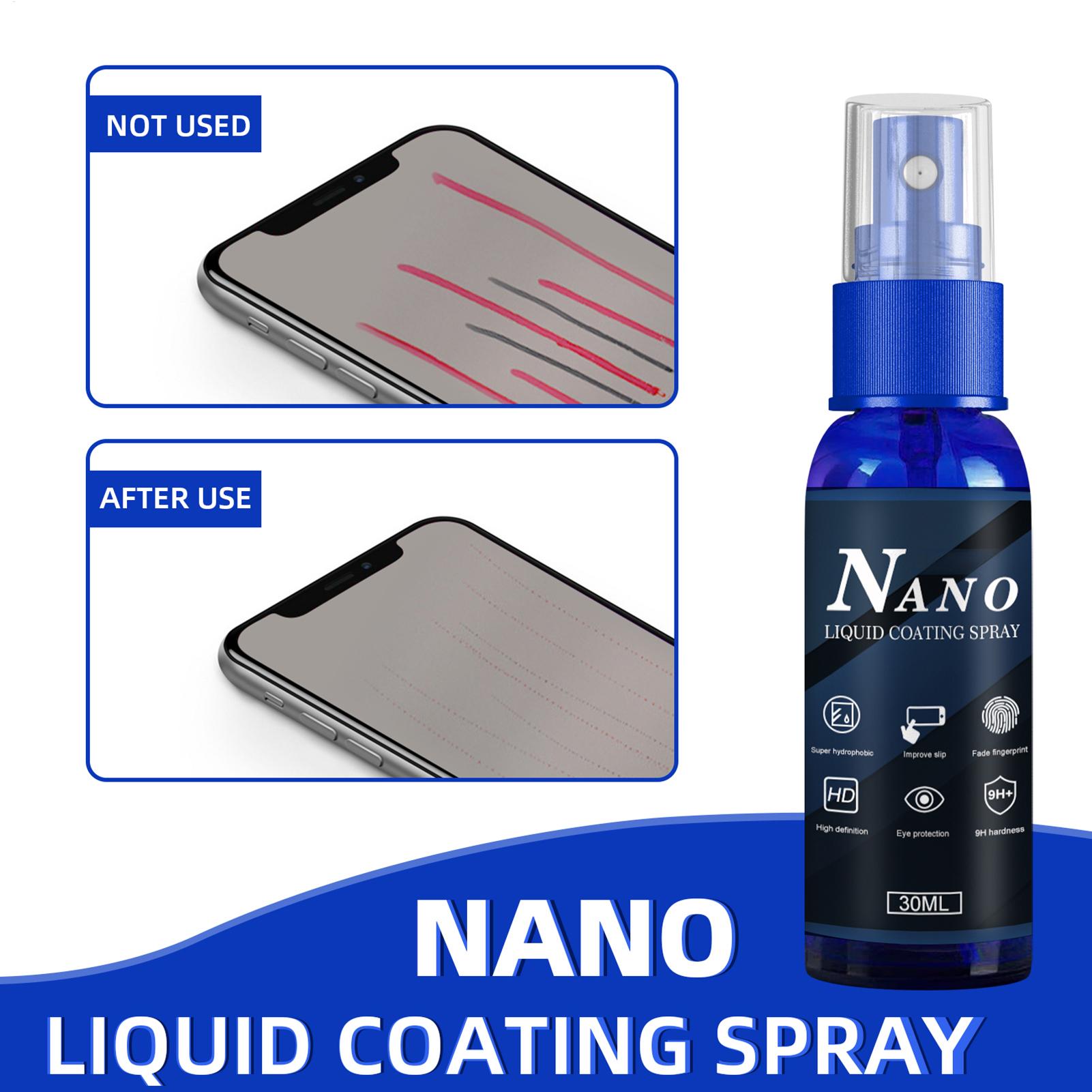 アンチスクラッチコーティング保護スプレー疎水性疎油性スクリー - Oleophobic Coating Spray のレビューと価格