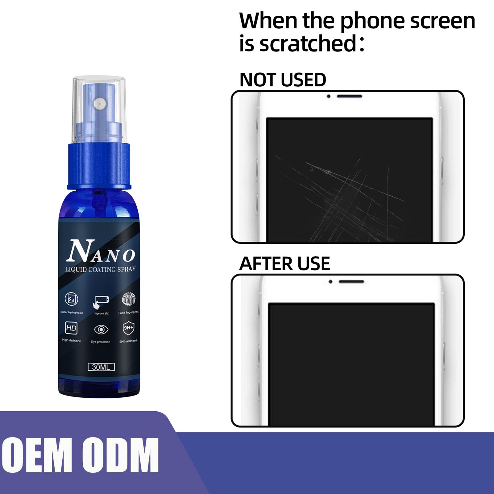 Liquid Screen Protector Spray  - Oleophobic Coating Spray のレビューと価格
