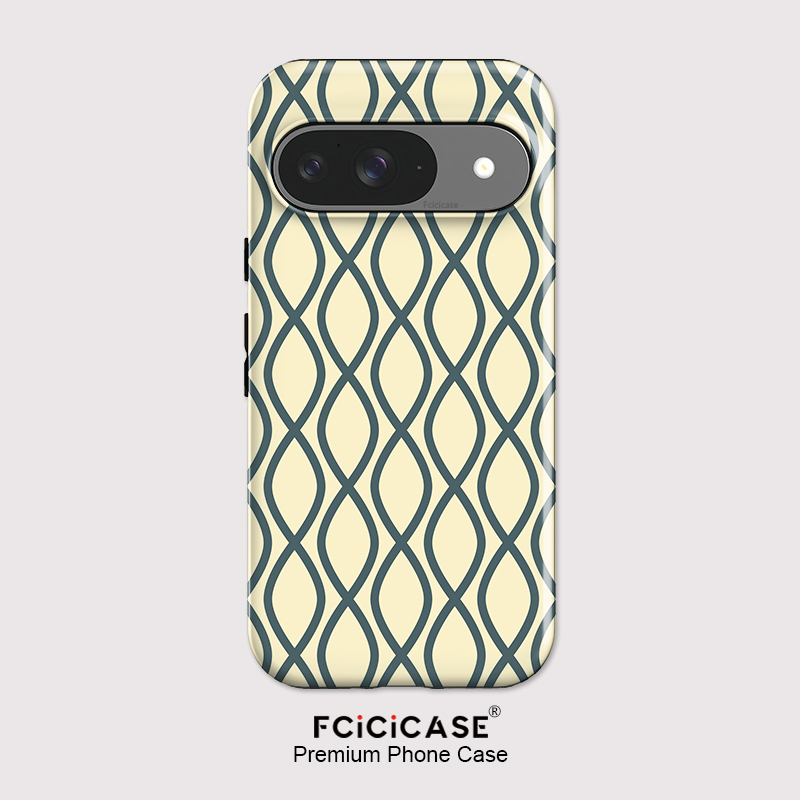 Fcicicase ファッションストライププリントスマホケー - Google Pixel 9 のレビューと価格