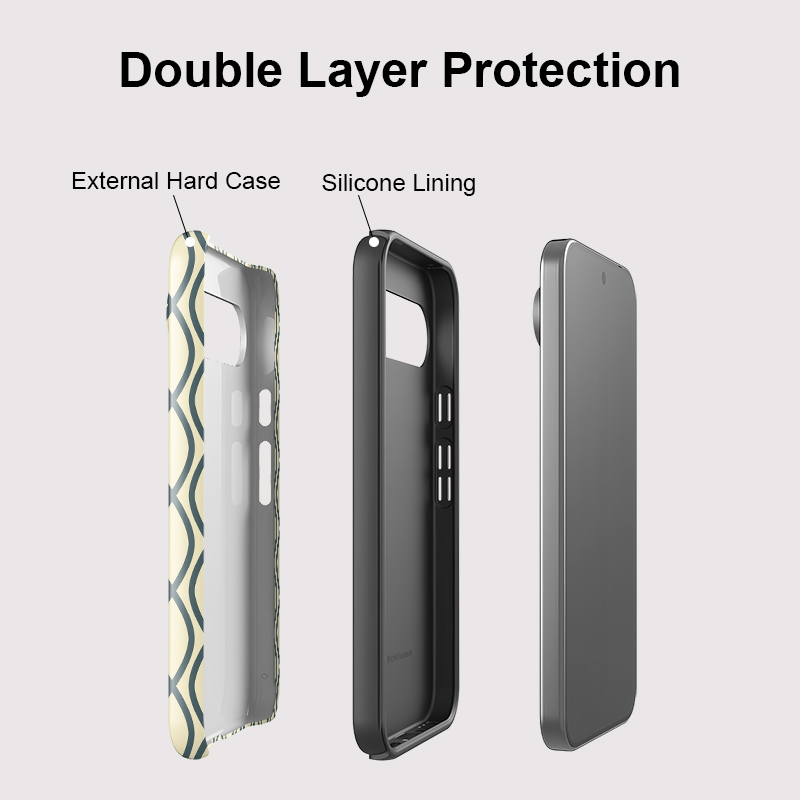 Fcicicase ファッションストライププリントスマホケー - Google Pixel 9 のレビューと価格