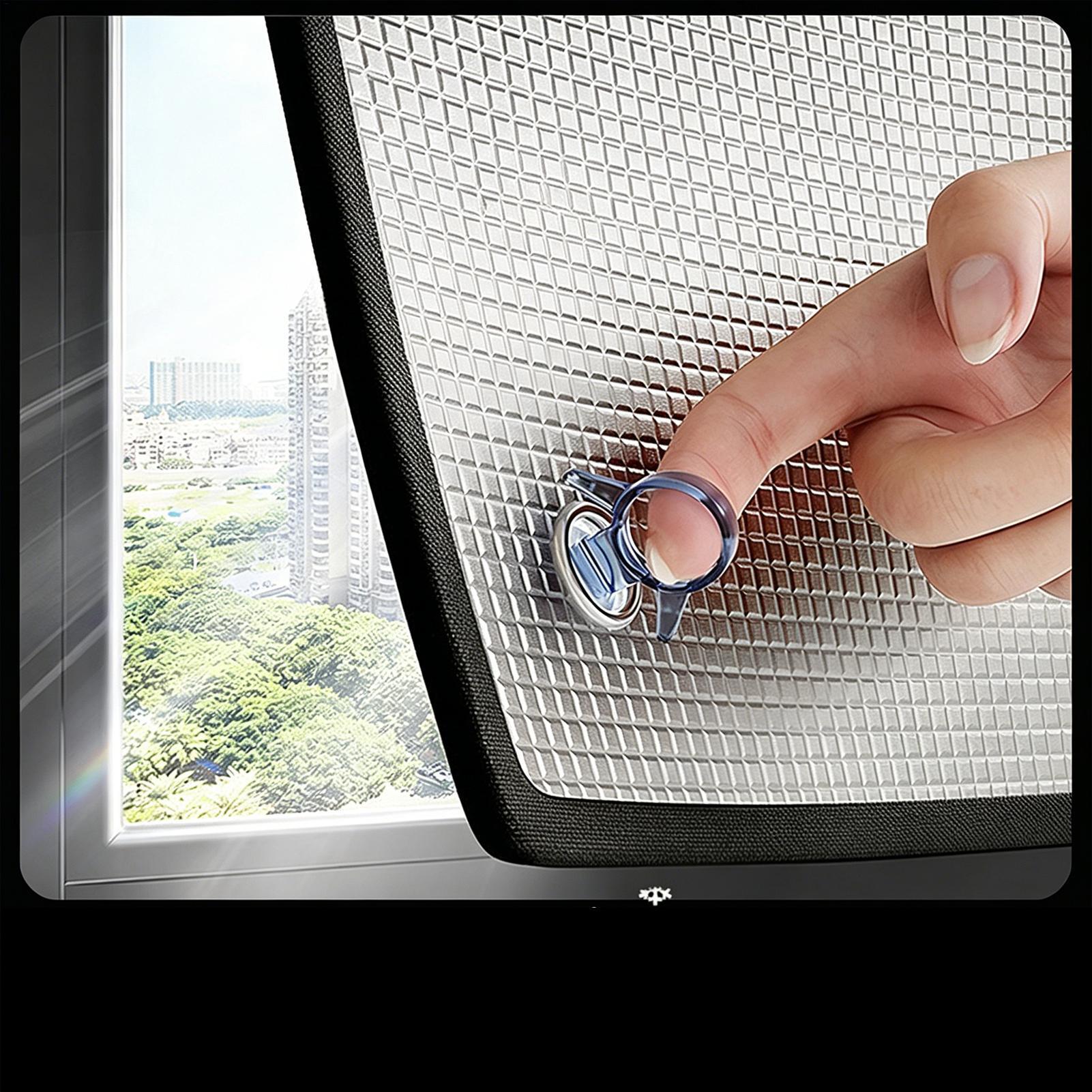 UV遮断ウィンドウフィルム 再利用可能 部屋を暗くする プラ - Privacy Screen Protector のレビューと価格