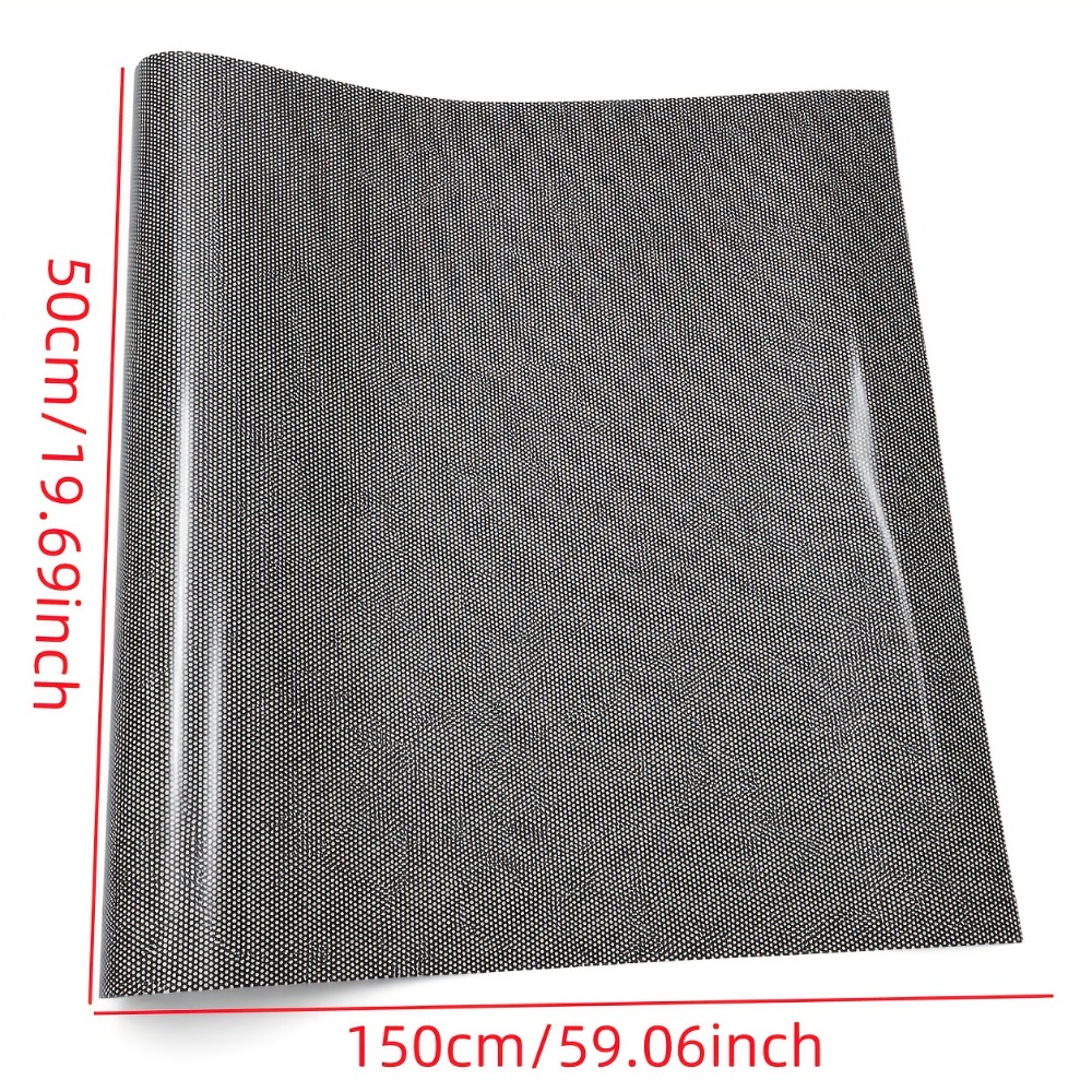 1ロール ブラック 穴あきビニール プライバシー カーウィン - Privacy Screen Protector のレビューと価格