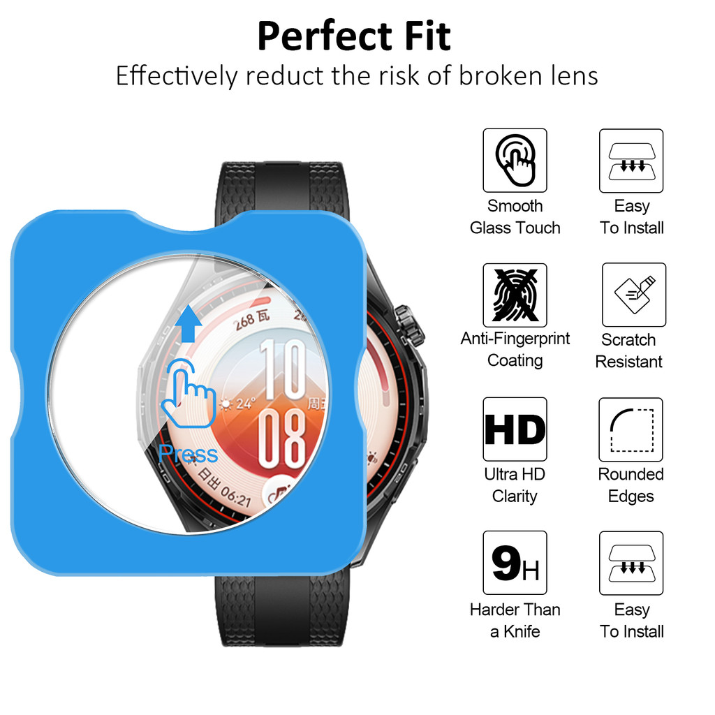 【Huawei Watch GT7 GT7 Pro 41mm - Glass Protector Auto のレビューと価格