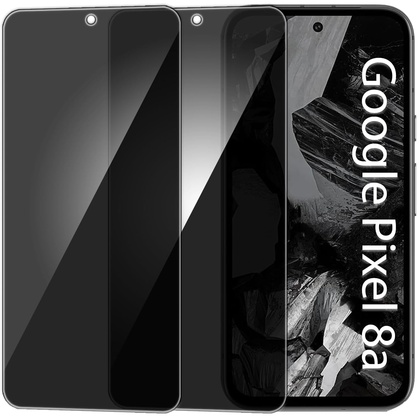 Google Pixel 8A 用プライバシー フィルター強 - Privacy Filter 2Pack のレビューと価格