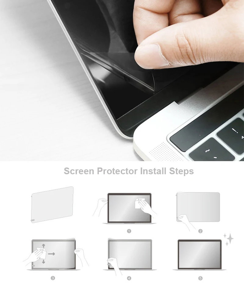 2017年Macbook Air 13インチ A1466 A - Matte Anti Glare Screen のレビューと価格